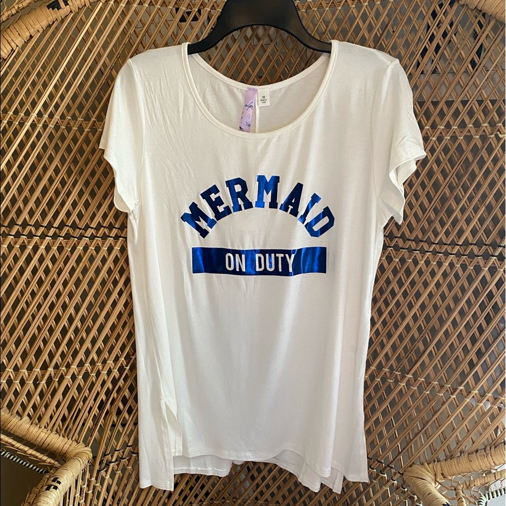 COPY - 🧜‍♀️Mermaid On Duty Tee🧜‍♀️